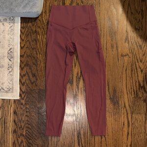 HALARA Women's Maroon Leggings